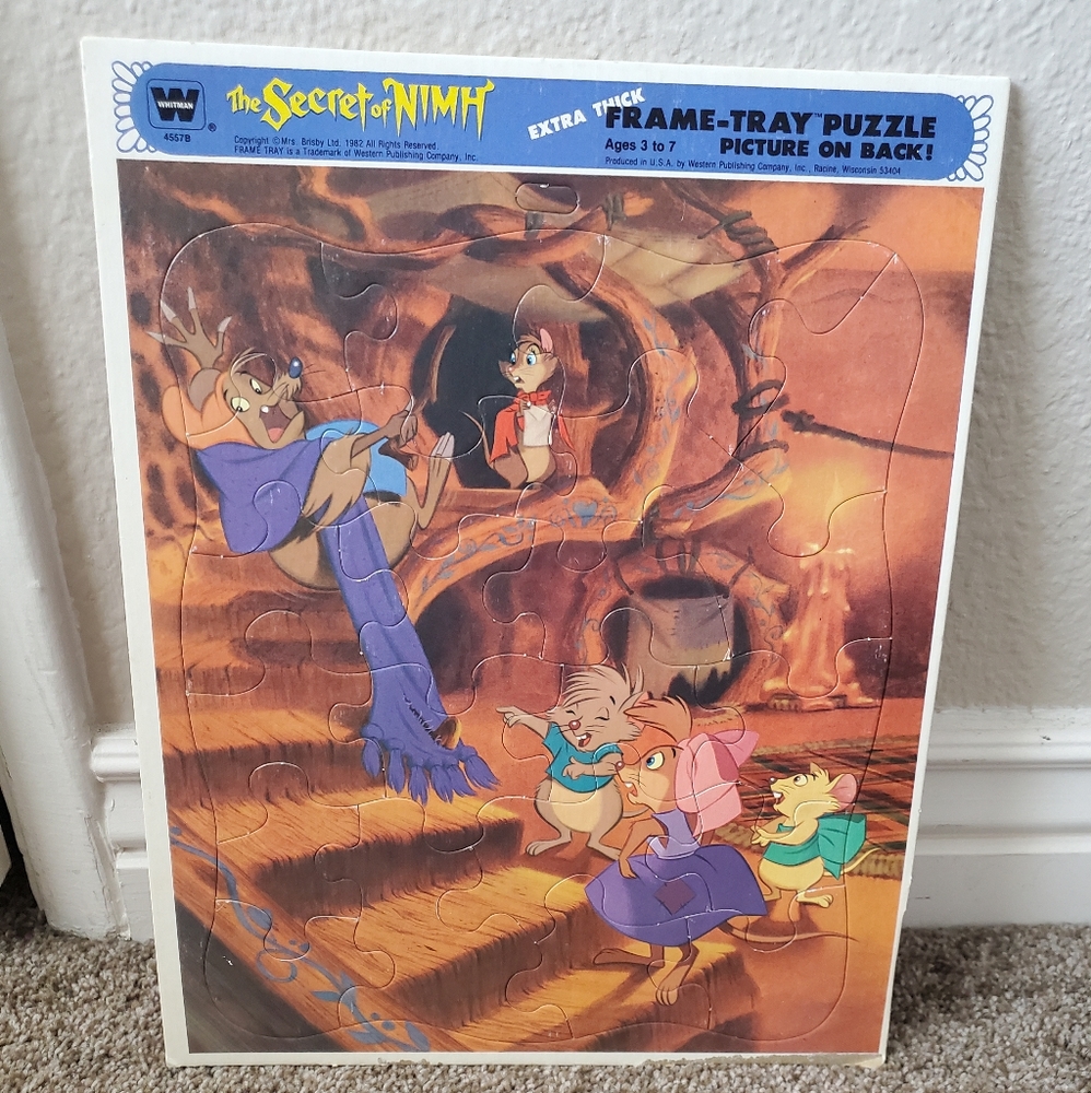Vintage secret life of nihm puzzle #2